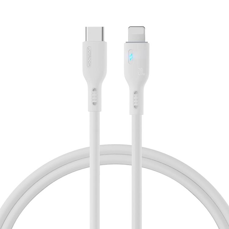 Joyroom Joyroom USB-C till Lightning kabel 20W 2m - Vit