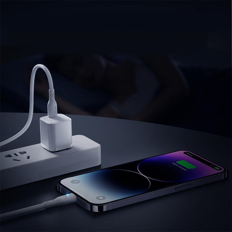 Joyroom Joyroom USB-C till Lightning kabel 20W 2m - Vit