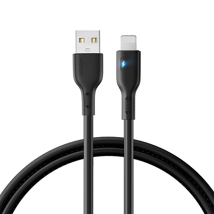 Joyroom Joyroom USB-A till Lightning kabel 2m - Svart