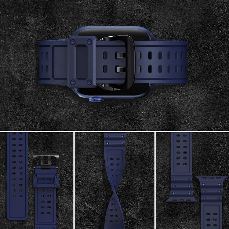 OEM Apple Watch Ultra/SE/8/7/6 (41/42/38mm) Armband - Navy Blå