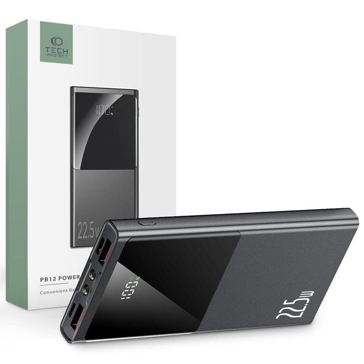 Tech-Protect Tech-Protect Power Bank 10000 mAh - Grå
