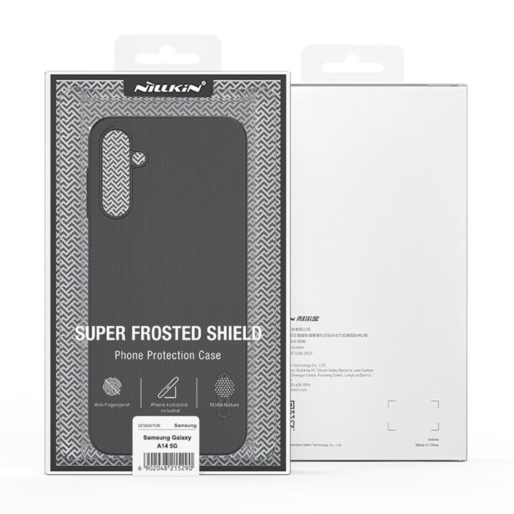 Nillkin Nillkin Mobilskal till Galaxy A14 5G/4G Super Frosted Shield - Röd
