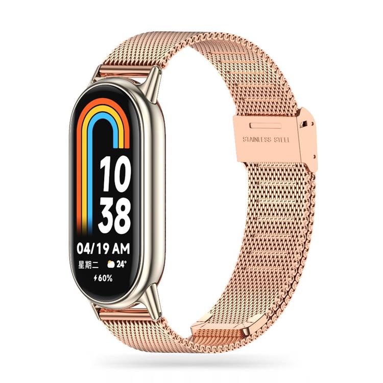 Tech-Protect Tech-Protect Xiaomi Smart Band 8/9/NFC Band Milanese - Roseguld