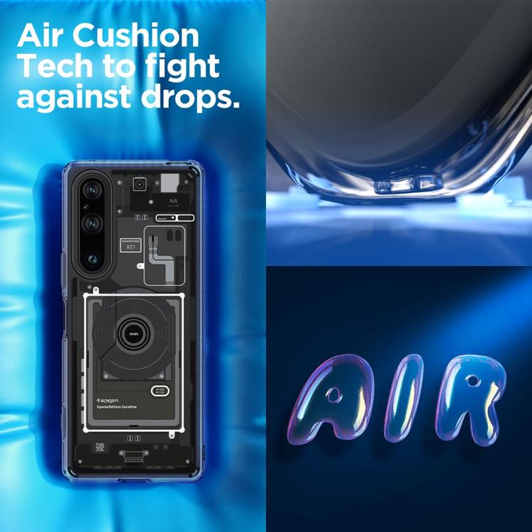 Spigen Spigen Mobilskal till Sony Xperia 10 V Ultra Hybrid Zero One