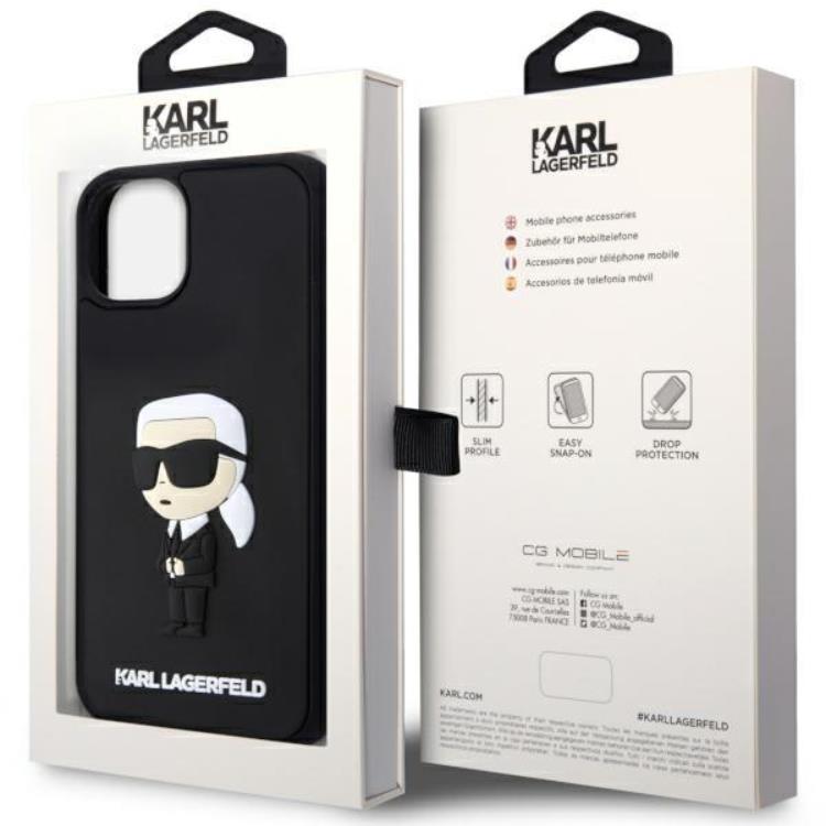 KARL LAGERFELD Karl Lagerfeld Mobilskal till iPhone 14 Plus Rubber Ikonic