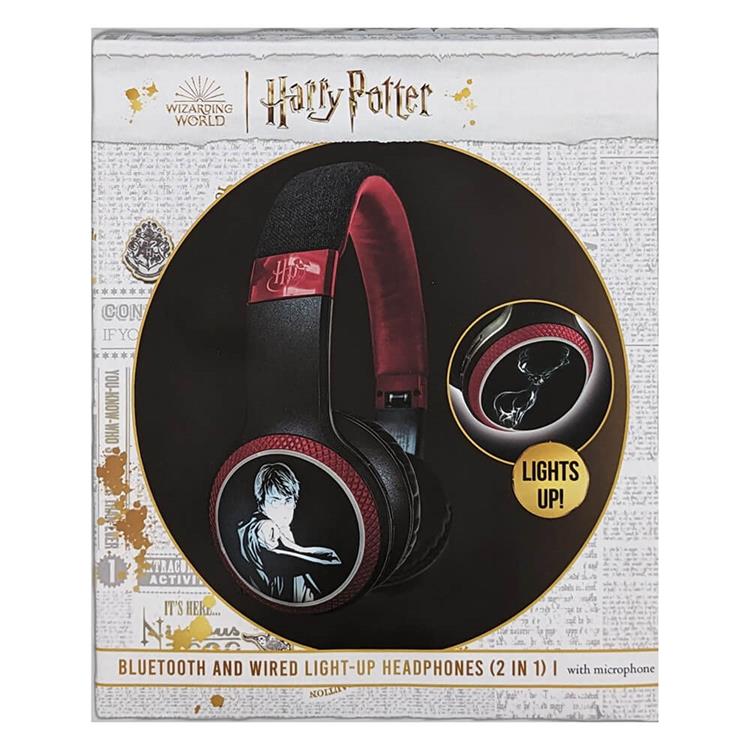 Harry Potter Harry Potter Hörlur Trådlös LED On-Ear