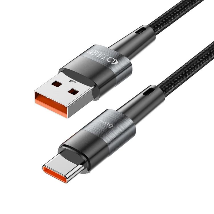 Tech-Protect Tech-Protect USB-C till USB-A kabel Ultraboost 0.25m - Grå