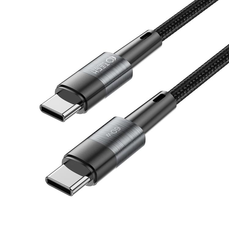 Tech-Protect Tech-Protect USB-C till USB-C kabel Ultraboost 1m - Grå