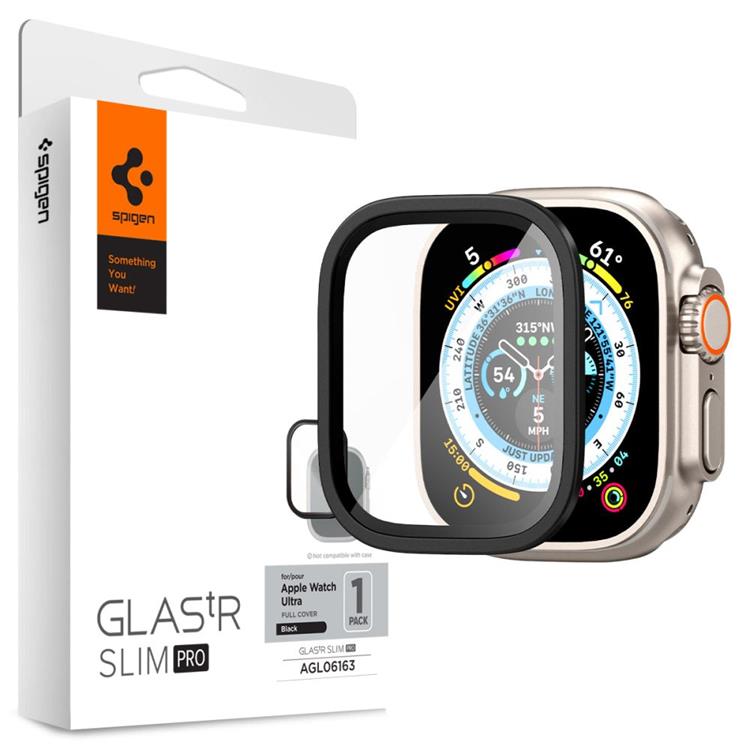 Spigen Spigen Apple Watch Ultra (49 mm) Härdat Glas Skärmskydd