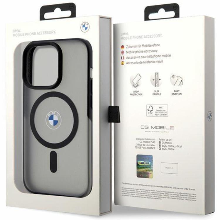 BMW BMW Mobilskal till iPhone 14 Plus Magsafe Signature - Svart