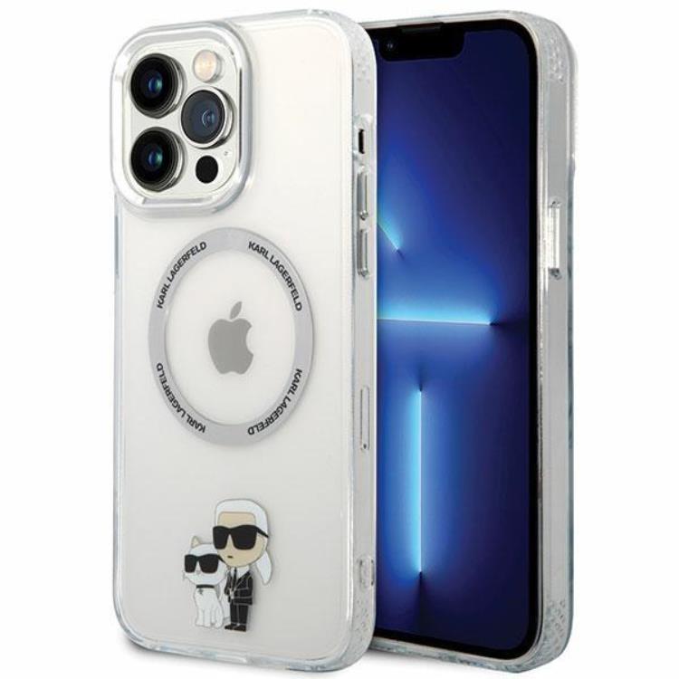 KARL LAGERFELD Karl Lagerfeld Mobilskal till iPhone 13 Pro Max Iconic Karl&Choupette