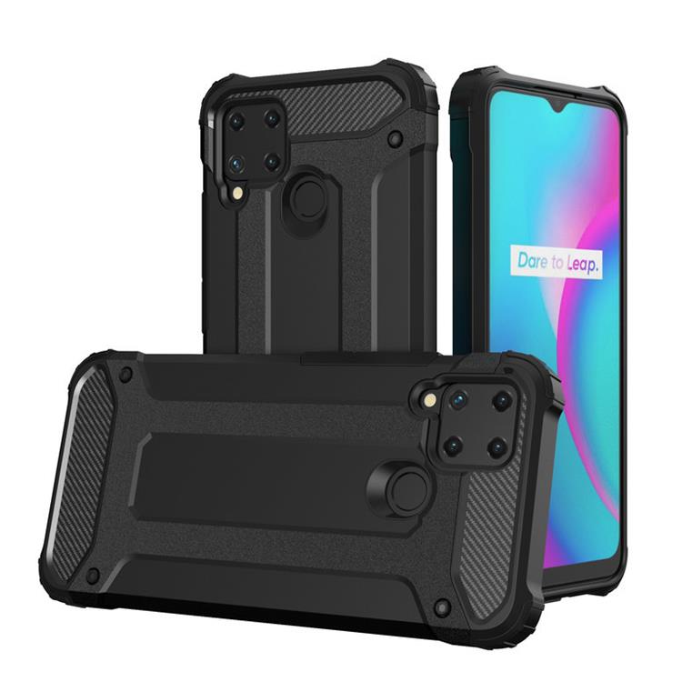 OEM Realme 10 5G/9i 5G Mobilskal Hybrid Armor - Svart