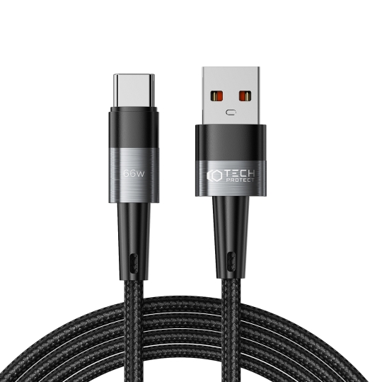 Tech-Protect Tech-Protect USB-C till USB-A kabel Ultraboost 2m - Grå