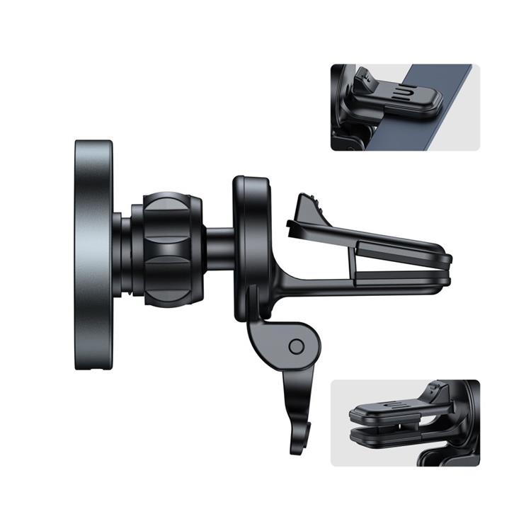 Tech-Protect Tech-Protect Billhållare Och Billaddare Magsafe 15W - Svart