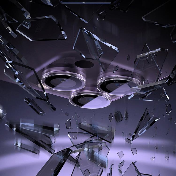 BASEUS Baseus iPhone 12 Pro/11 Pro Kameralinsskydd i Härdat Glas