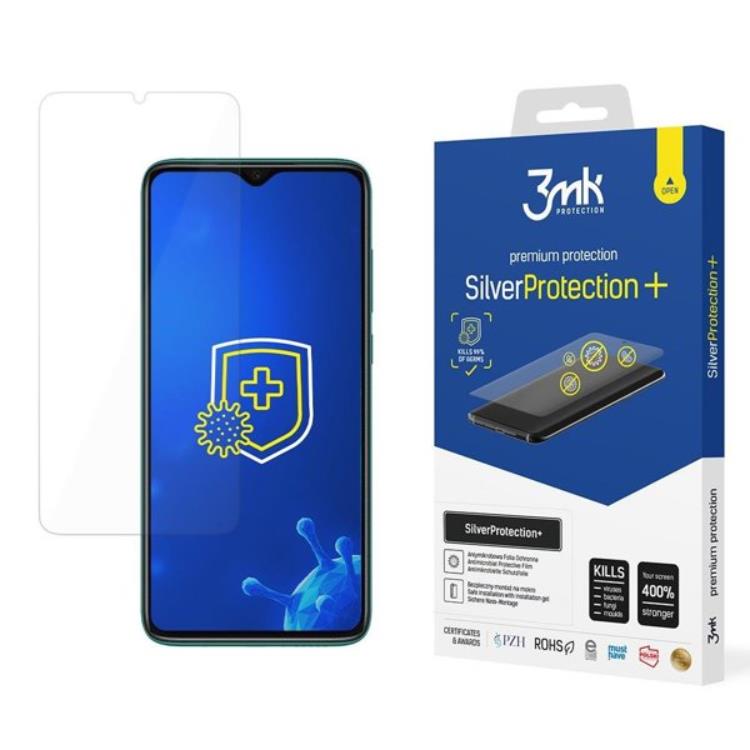3MK 3mk Xiaomi Redmi Note 8 Pro Plastfilm skärmskydd Silver Protection+
