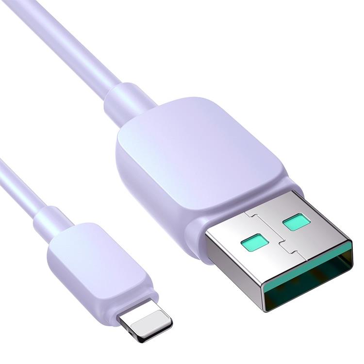 Joyroom Joyroom USB-A till Lightning kabel 1.2m - Lila