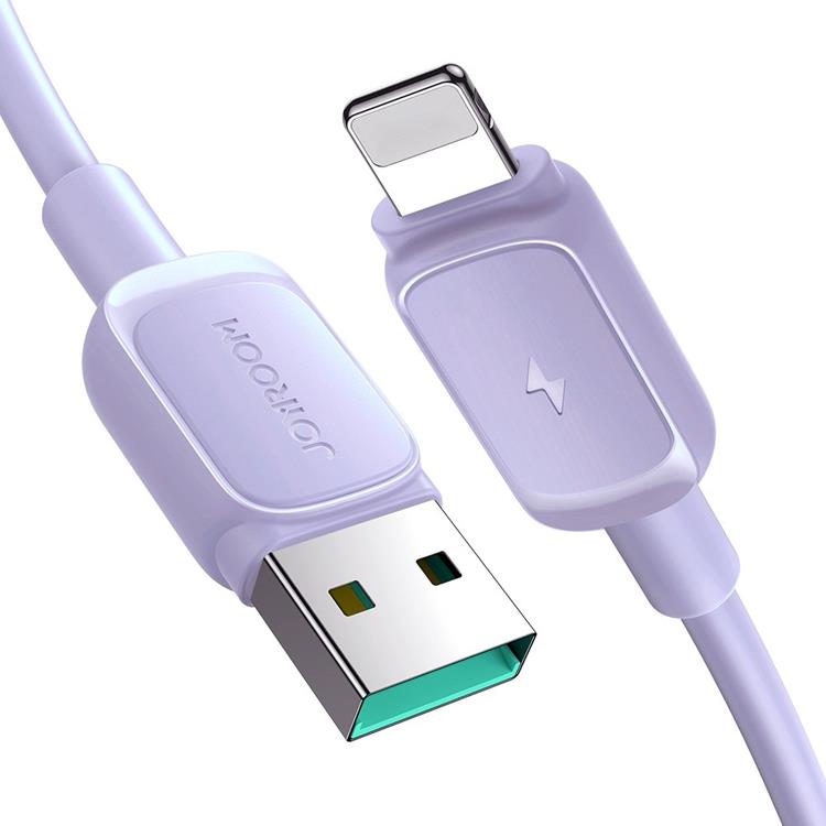 Joyroom Joyroom USB-A till Lightning kabel 1.2m - Lila