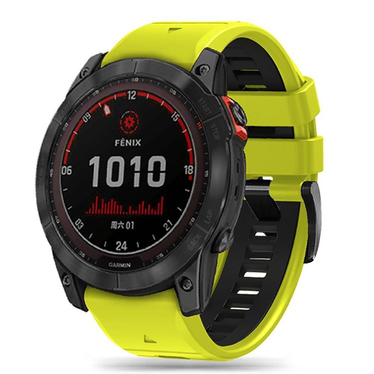 Tech-Protect Tech-Protect Garmin Fenix 5X/6X/7X Armabnd - Gul