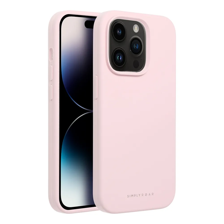 OEM Mobilskal till iPhone 15 Pro Max Roar Cloud Skin - Rosa
