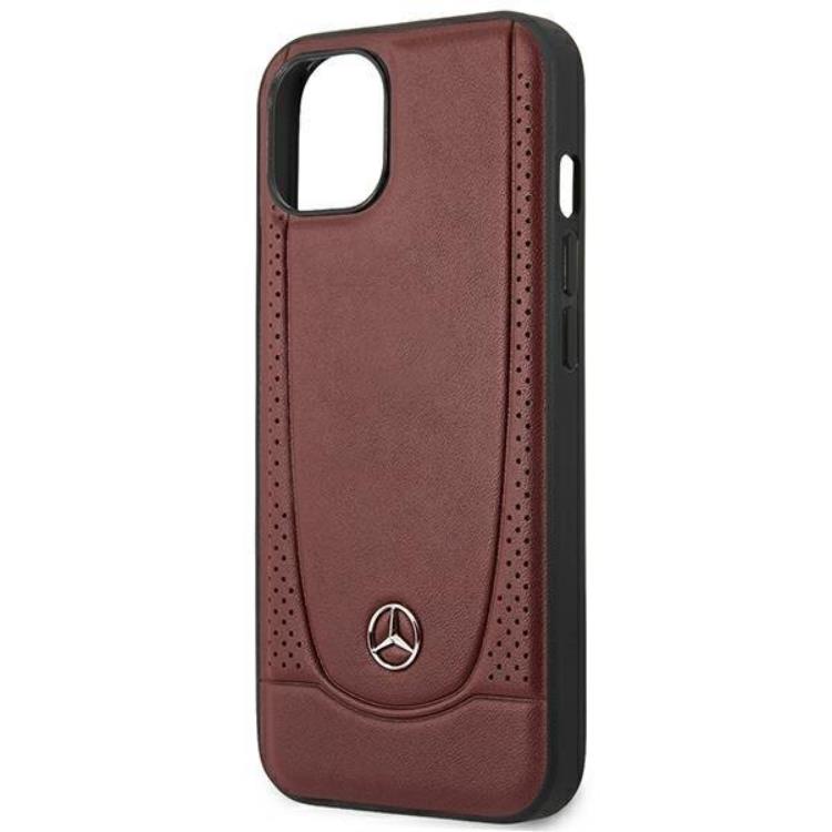 Mercedes Mercedes Mobilskal till iPhone 15 Läder Urban - Röd
