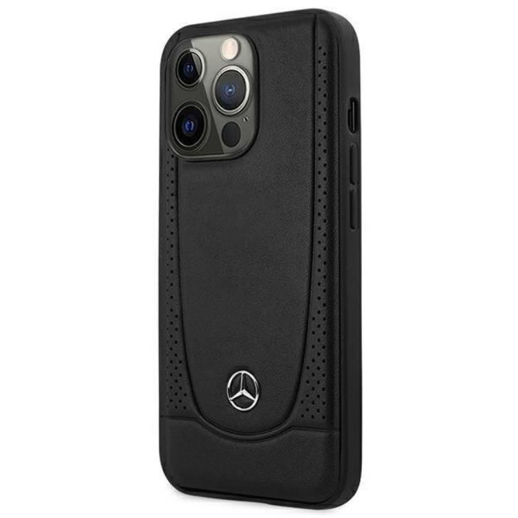 Mercedes Mercedes Mobilskal till iPhone 15 Pro Max Läder Urban - Svart