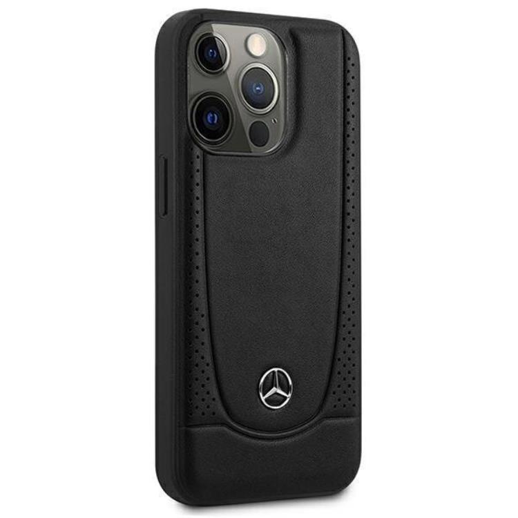 Mercedes Mercedes Mobilskal till iPhone 15 Pro Max Läder Urban - Svart