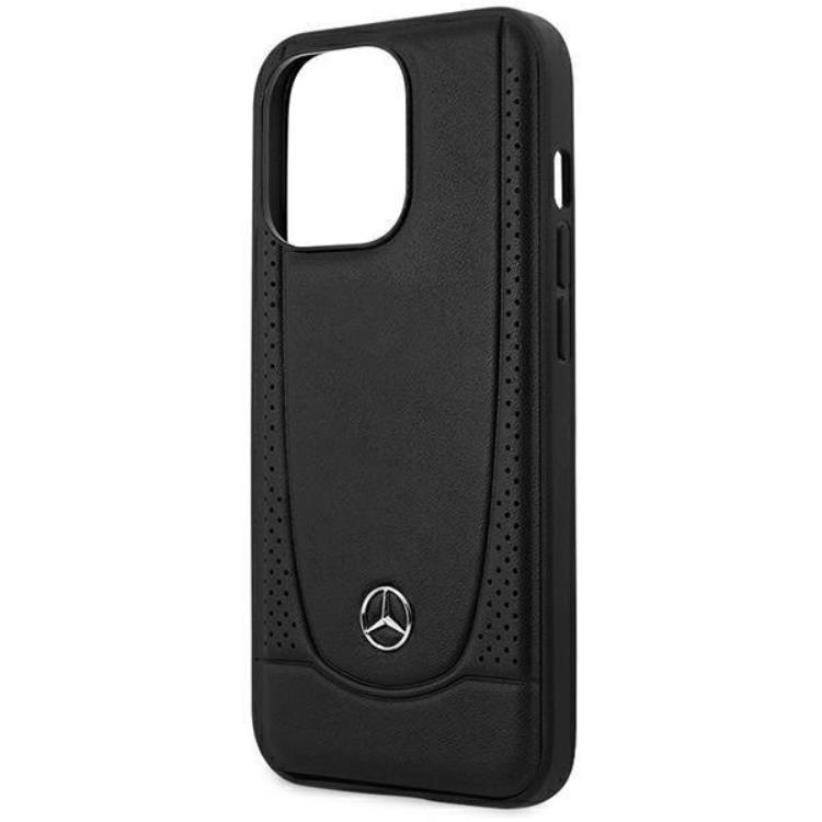 Mercedes Mercedes Mobilskal till iPhone 15 Pro Max Läder Urban - Svart