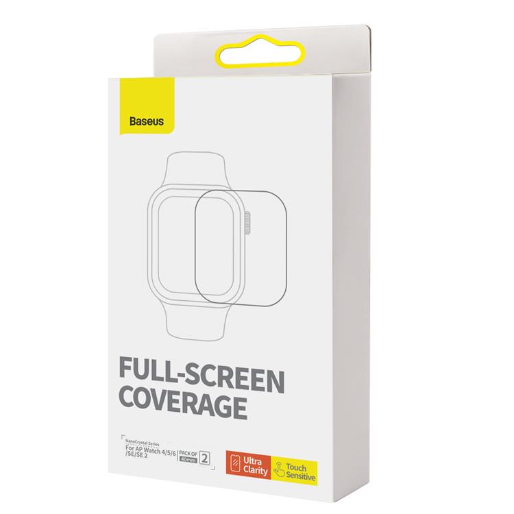 BASEUS Baseus Apple Watch (44mm) Skärmskydd Nanocrystals