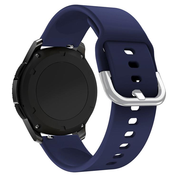 OEM Universal Watch Armband (22mm) Silicone TYS - Mörkblå