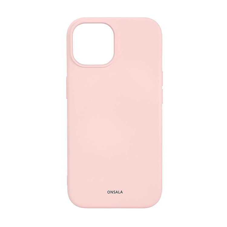 Onsala Onsala Mobilskal till iPhone 15 MagSafe Silikon - Rosa