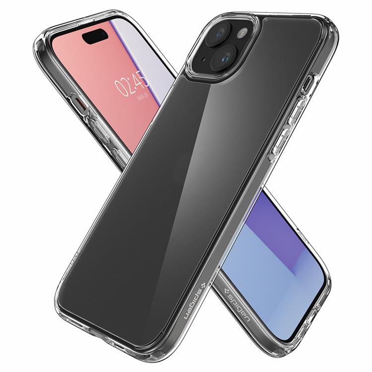 Spigen Spigen Mobilskal till iPhone 15 Plus Ultra Hybrid - Transparent