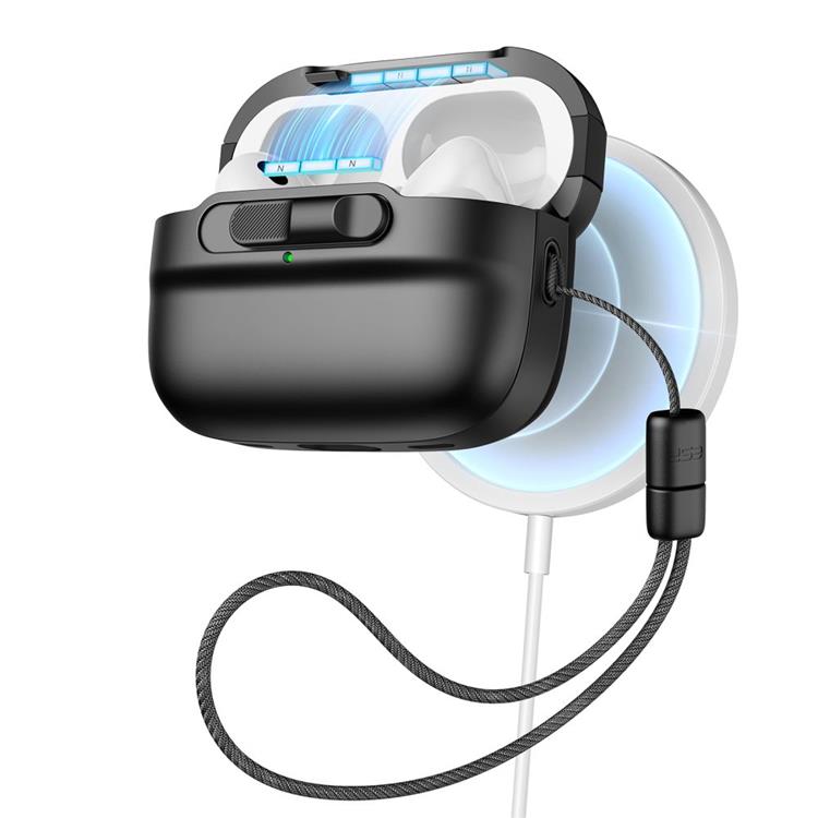 ESR ESR Airpods Pro 1/2 Skal Magsafe Pulse Halolock - Svart