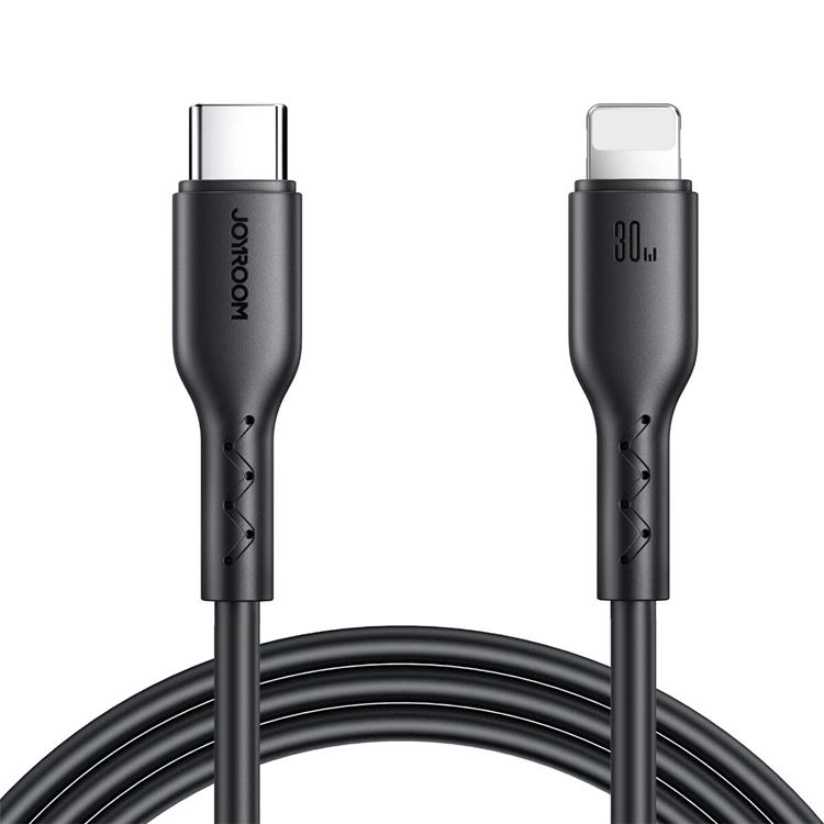 Joyroom Joyroom USB-C till Lightning kabel Flash-Charge 1m - Svart