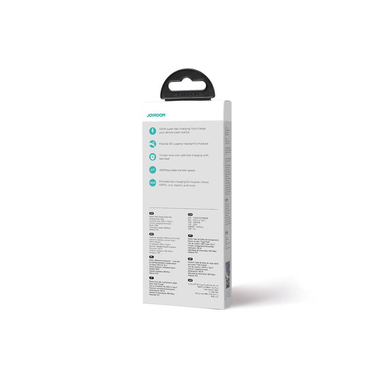 Joyroom Joyroom USB-C till Lightning kabel Flash-Charge 1m - Svart