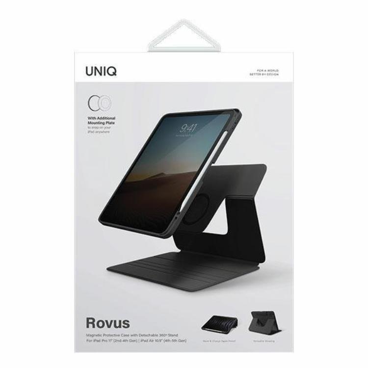 UNIQ Uniq iPad Pro 11 (2022/2021) Fodral Rovus Magnetic - Svart