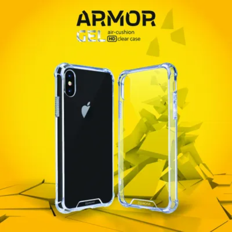 OEM Mobilskal till iPhone 15 Pro Jelly Armor Roar - Clear