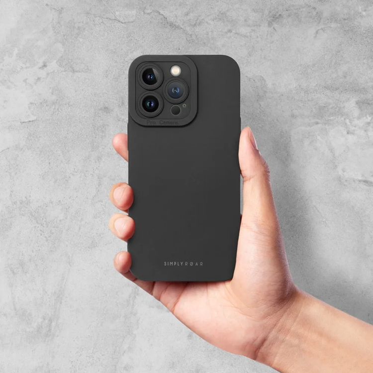Roar Roar Mobilskal till iPhone 15 Luna - Svart