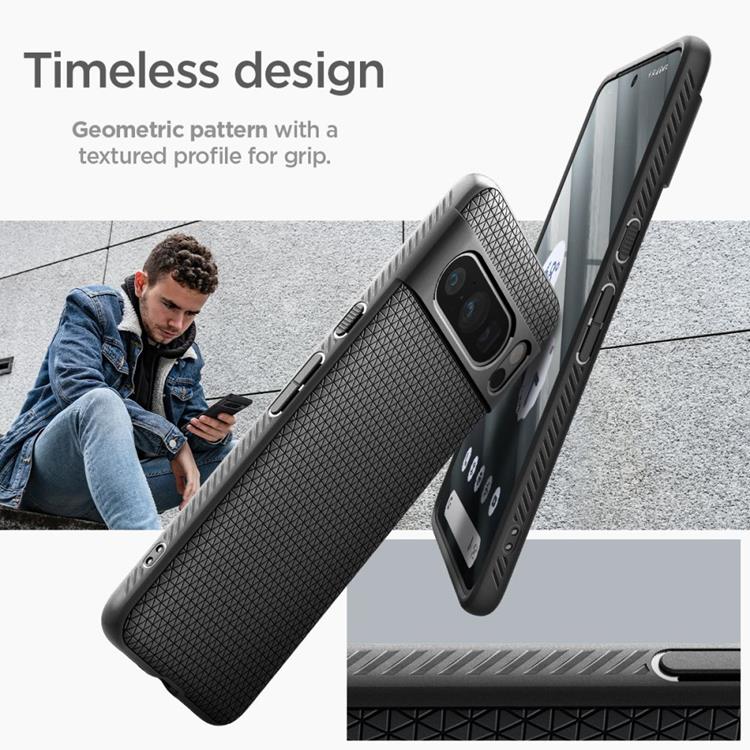 Spigen Spigen Google Pixel 8 Pro Mobilskal Liquid Air - Matte Svart