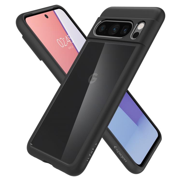 Spigen Spigen Mobilskal till Google Pixel 8 Pro Ultra Hybrid - Matte Svart