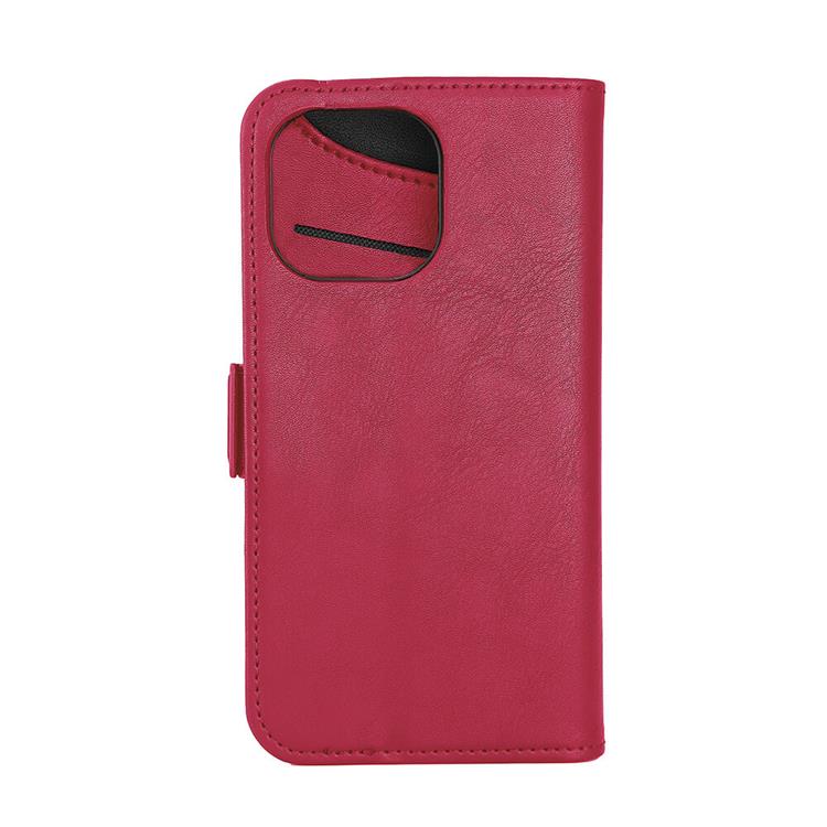 GEAR Gear iPhone 15 Pro Plånboksfodral Magsafe - Mörkröd