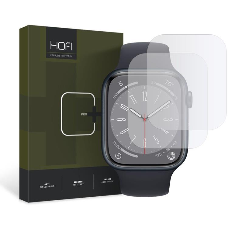 Hofi [2-Pack] Hofi Apple Watch 4/5/6/7/8/SE (40/41mm) Skärmskydd Pro+