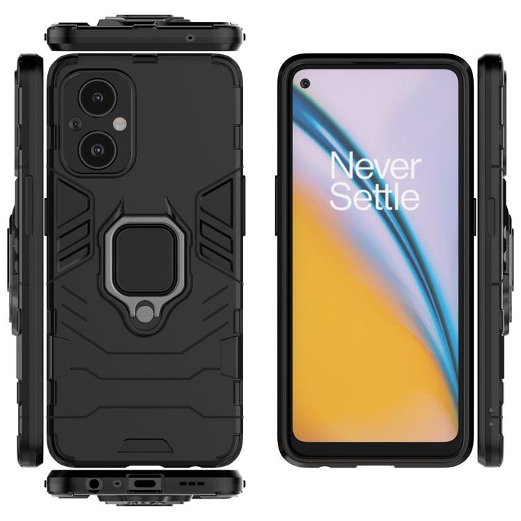 OEM OnePlus Nord N20 5G Skal Ring Armor - Svart
