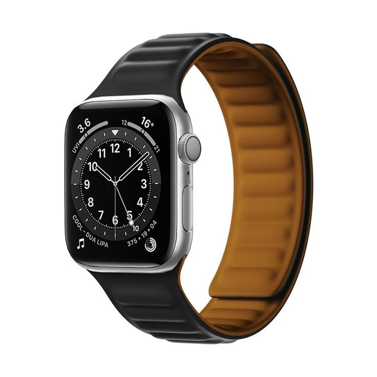 OEM Apple Watch 2/3/4/5/6/SE (38/40/41mm) Armband Magnetic Strap - Svart