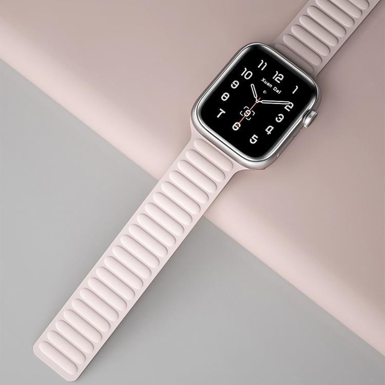 OEM Apple Watch 2/3/4/5/6/SE (42/44mm) Armband Magnetic Strap - Röd