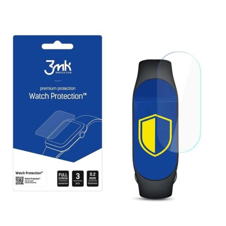 3MK 3MK Xiaomi Mi Smart Band 7 Plastfilm Skärmskydd ARC+ Transparent
