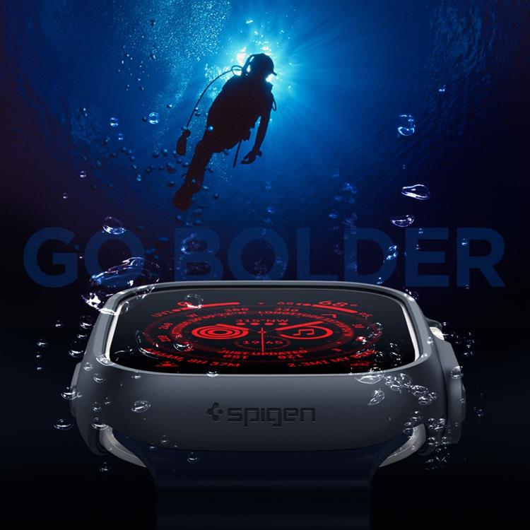 Spigen Spigen Apple Watch Ultra (49mm) Skal Thin Fit - Svart