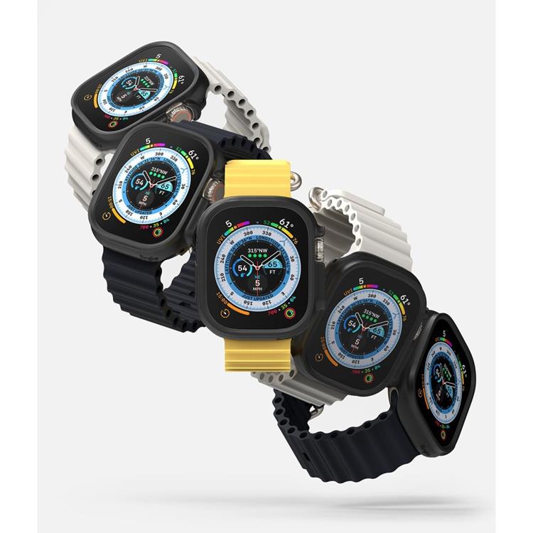 Ringke [2-Pack] Ringke Apple Watch Ultra (49mm) Skal Slim - Clear/Svart
