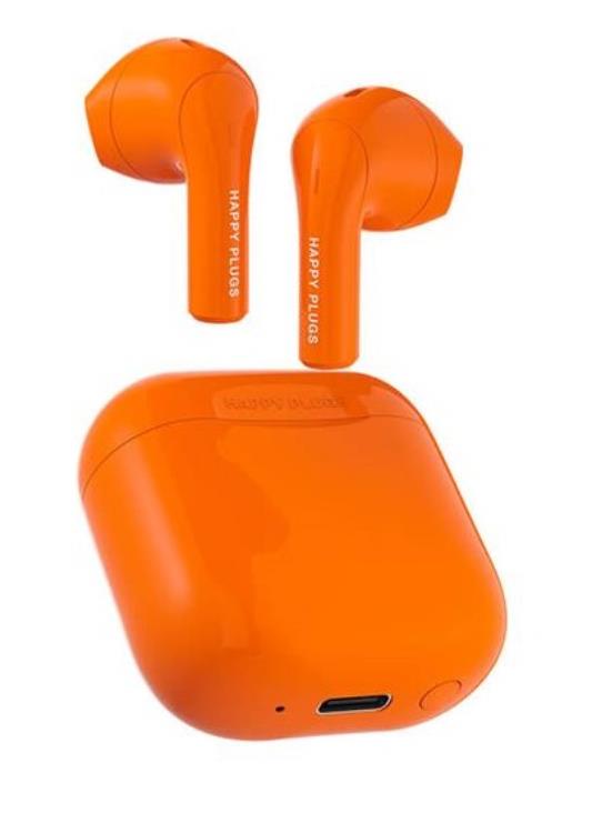 Happy Plugs Happy Plugs Joy Hörlur In-Ear TWS - Orange