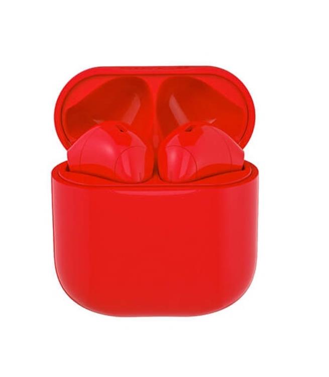 Happy Plugs Happy Plugs Joy Hörlur In-Ear TWS - Röd